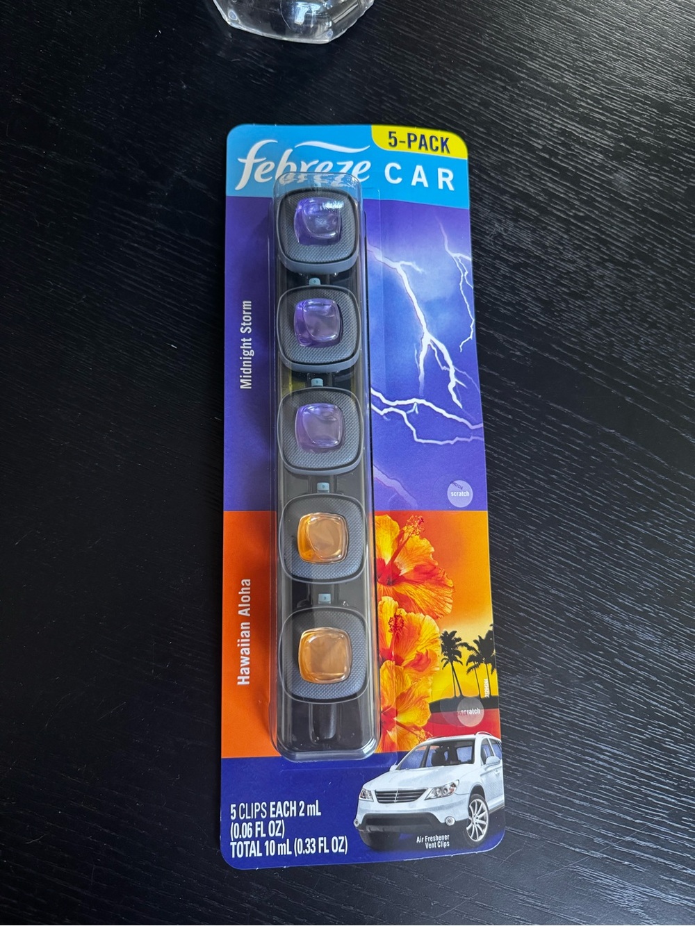 Febreze Car Vent Clip 5-Pack